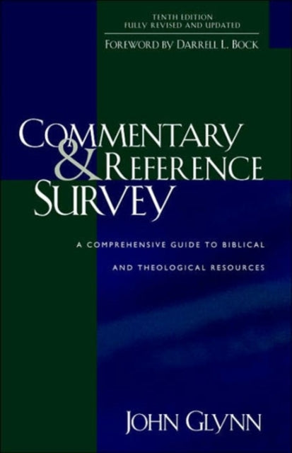 Book cover of: Commentary and Reference Survey. By: John Glynn