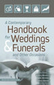 Book cover of: Contemporary Handbook for Weddings & Funerals – Revised and Updated. By: Aubrey Malphurs