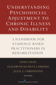 Book cover of: Understanding Psychosocial Adjustment to Chronic Illness and Disability. By: Fong Chan