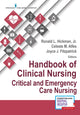 Book cover of: Handbook of Clinical Nursing: Critical and Emergency Care Nursing. By: Ronald Hickman