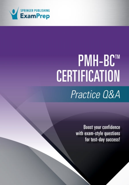 Book cover of: PMH-BC Certification Practice Q&A. By: Springer Publishing Company