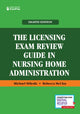 Book cover of: Licensing Exam Review Guide in Nursing Home Administration. By: Michael Mileski