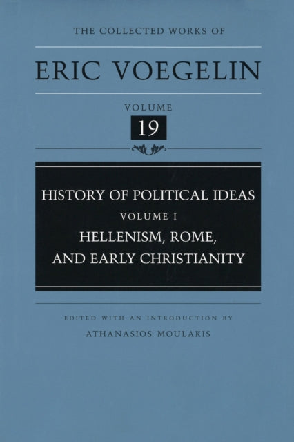 Book cover of: History of Political Ideas (CW19)