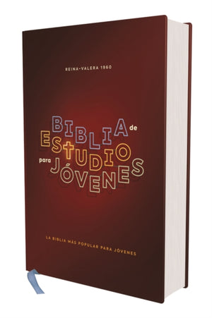 RVR60, Biblia de Estudio para Jovenes Adolescentes, Tapa dura, Palabras de Jesus en Rojo, Comfort Print