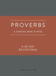 Book cover of: Proverbs a Strong Man Is Wise. By: Vince Miller