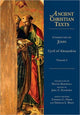 Book cover of: Commentary on John. By: Cyril Saint, Patriarch of Alexandria