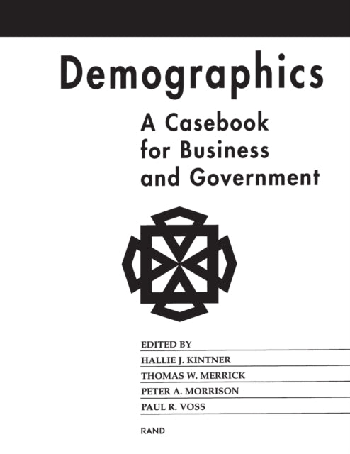 Book cover of: Demographics. By: H. J. Kintner