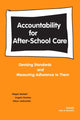 Book cover of: Accountability for After-school Care. By: Megan Beckett