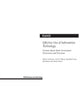 Book cover of: Effective Use of Information Technology. By: Robert Anderson