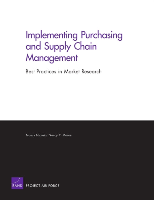 Book cover of: Implementing Purchasing and Supply Chain Management. By: Nancy Nicosia
