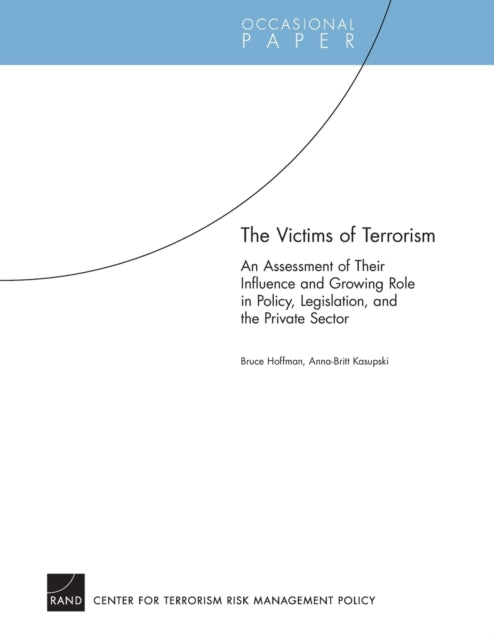 Book cover of: Victims of Terrorism. By: Bruce Hoffman
