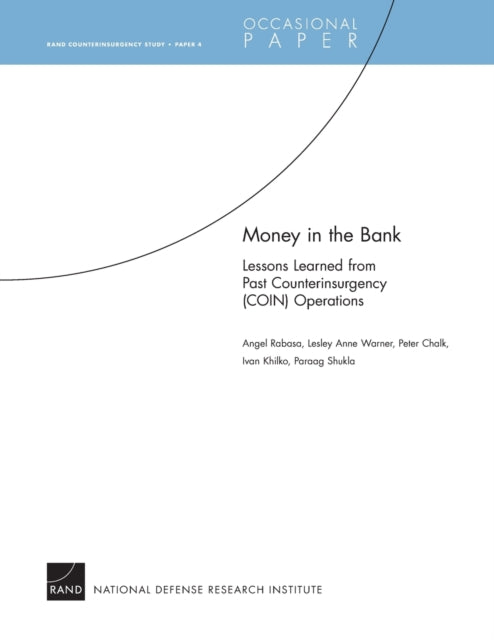 Book cover of: Money in the Bank. By: Angel Rabasa