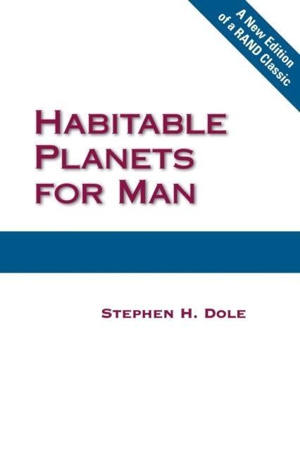 Book cover of: Habitable Planets for Man. By: Stephen H. Dole