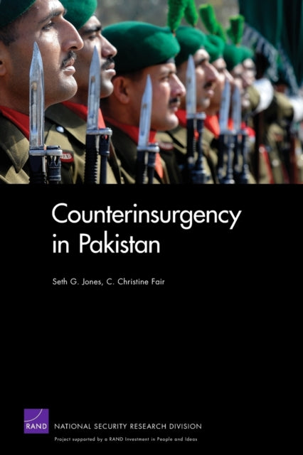 Book cover of: Counterinsurgency in Pakistan. By: Seth G. Jones, C. Christine Fair