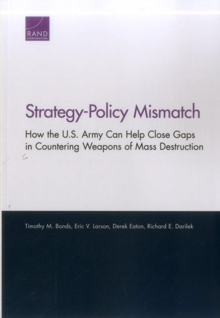 Book cover of: Strategy-Policy Mismatch. By: . Bonds