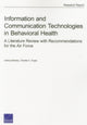 Book cover of: Information and Communication Technologies in Behavioral Health. By: Joshua Breslau