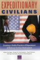 Book cover of: Expeditionary Civilians. By: Molly Dunigan