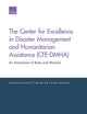Book cover of: Center for Excellence in Disaster Management and Humanitarian Assistance (Cfe-Dmha). By: Stephanie Pezard