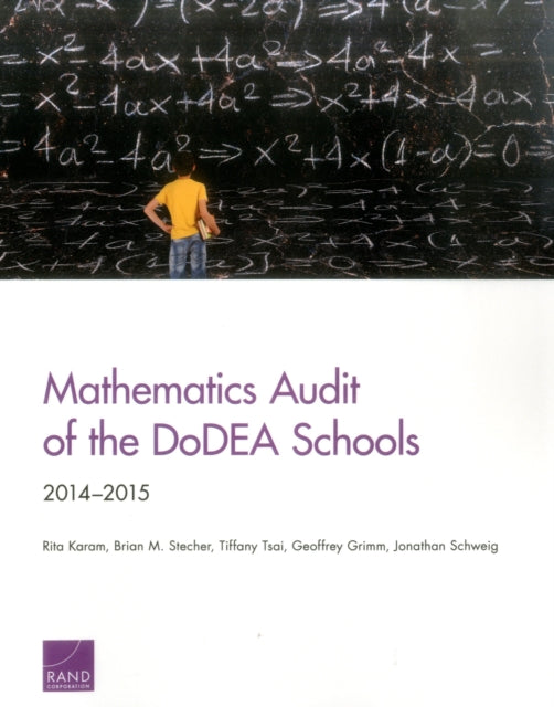 Book cover of: Mathematics Audit of the Dodea Schools. By: Karam