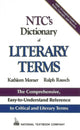 Book cover of: NTC's Dictionary of Literary Terms