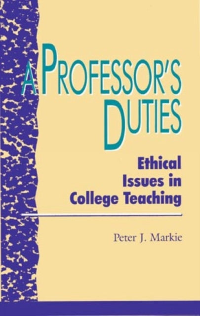 Book cover of: Professor's Duties