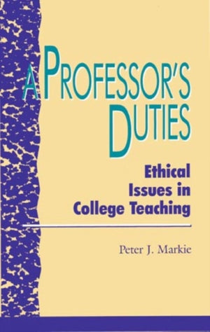 A Professor's Duties