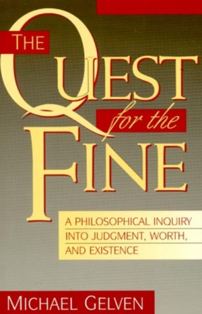 Book cover of: Quest for the Fine
