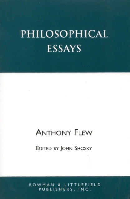 Book cover of: Philosophical Essays