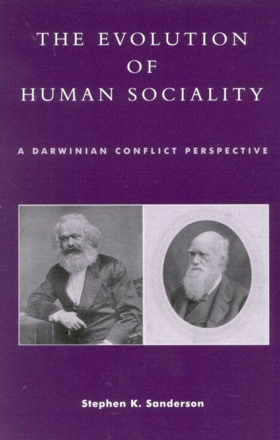 Book cover of: Evolution of Human Sociality. By: Stephen K. Sanderson