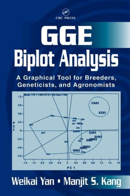Book cover of: GGE Biplot Analysis. By: Weikai Yan