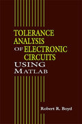 Tolerance Analysis of Electronic Circuits Using MATLAB