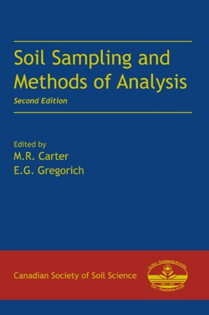 Book cover of: Soil Sampling and Methods of Analysis