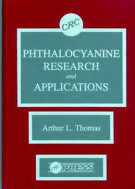 Book cover of: Phthalocyanine Research and Applications