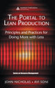 Book cover of: Portal to Lean Production. By: John Nicholas