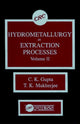 Book cover of: Hydrometallurgy in Extraction Processes, Volume II