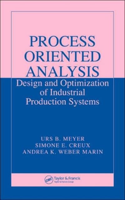 Book cover of: Process Oriented Analysis. By: Urs B. Meyer