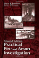 Book cover of: Practical Fire and Arson Investigation. By: David R. Redsicker