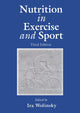 Book cover of: Nutrition in Exercise and Sport, Third Edition. By: Ira Wolinsky