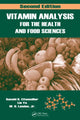 Book cover of: Vitamin Analysis for the Health and Food Sciences. By: Ronald R. Eitenmiller