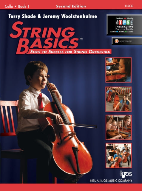 Book cover of: String Basics Book 1 Cello. By: Terry Shade