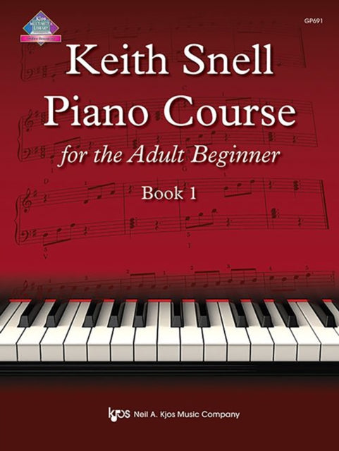 Book cover of: Keith Snell Piano Course Adult Book 1