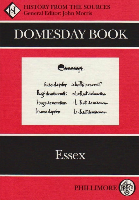 Book cover of: Domesday Book Essex. By: John Morris
