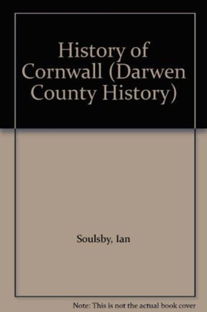 Book cover of: History of Cornwall. By: Ian Soulsby