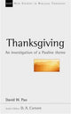 Book cover of: Thanksgiving. By: David Pao