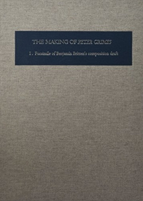 Book cover of: Making of Peter Grimes [2 volume set]. By: Paul Banks