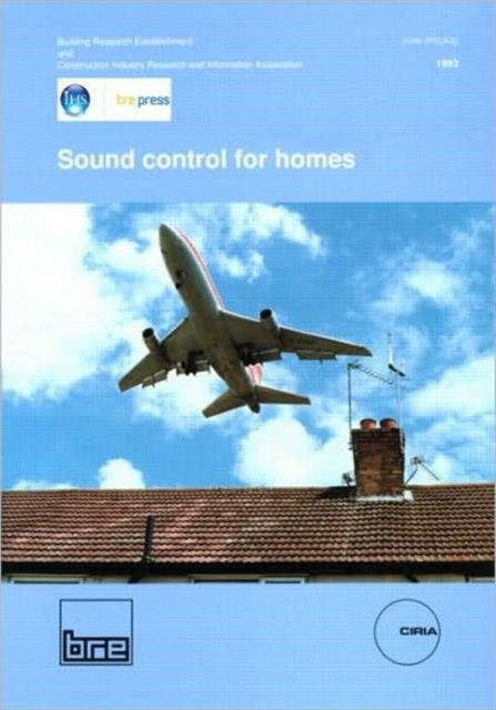 Book cover of: Sound Control for Homes. By: Building Research Establishment.