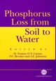 Book cover of: Phosphorus Loss from Soil to Water