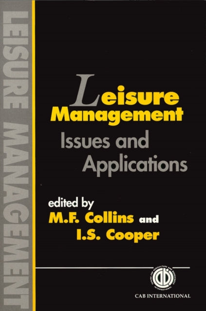 Book cover of: Leisure Management