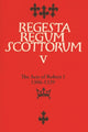 Book cover of: Acts of Robert I (1306-1329). By: A. A. M. Duncan