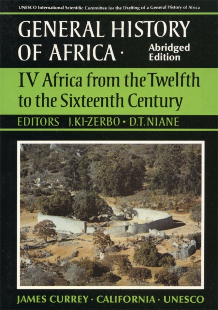 Book cover of: General History of Africa volume 4 [pbk abridged]